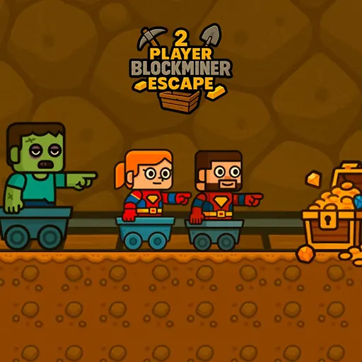 2 Player BlockMiner Escape