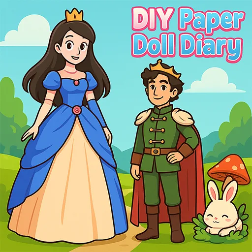 DIY Paper Doll Diary