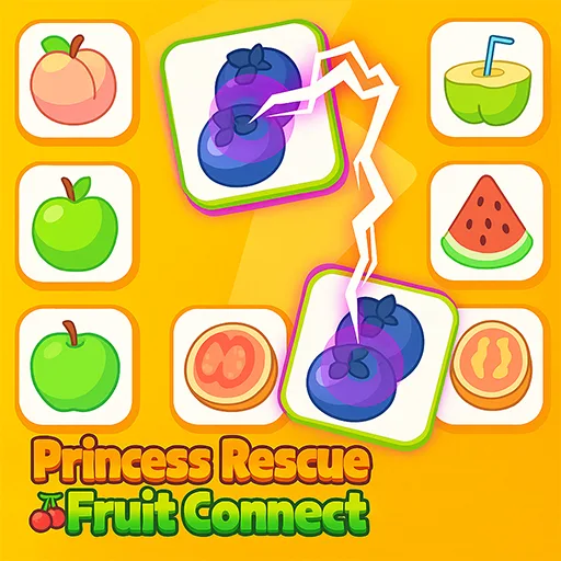 Princess Rescue Fruit Connect