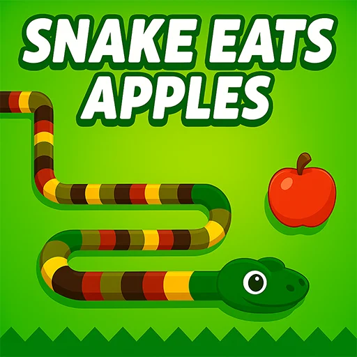 Snake Eats Apples