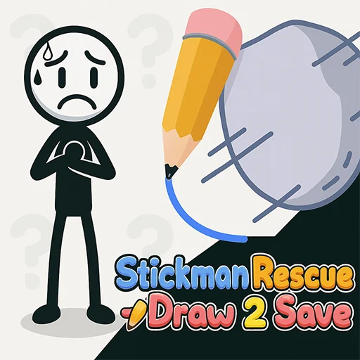 Stickman Rescue Draw 2 Save