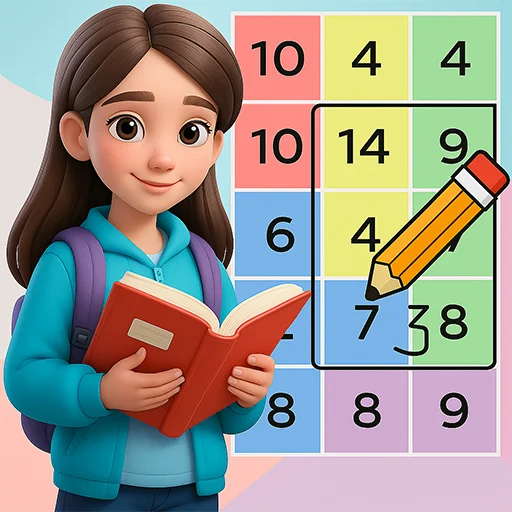 Sum Challenge Number Grid