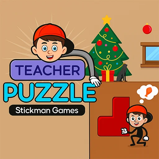Teacher Puzzle Stickman Games